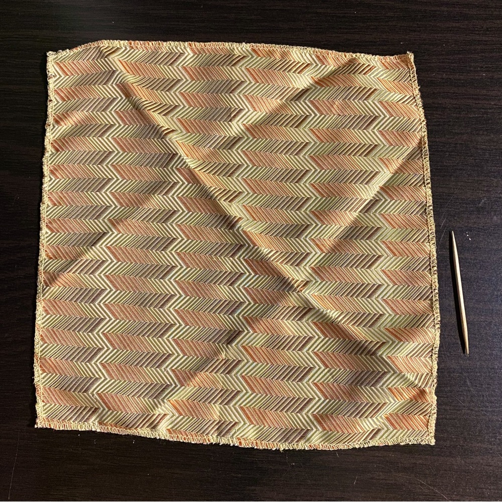 Yellow Pocket Square (free with qualifying bundles)